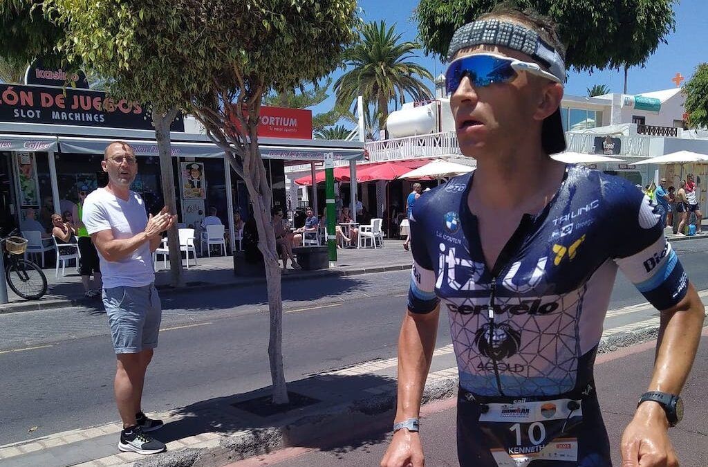 Ironman Lanzarote winnaar Kenneth Vandendriessche snoept looprecord af van Belgisch triatlon-icoon