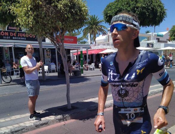 Kenneth Vandendriessche zet nieuw looprecord neer in Ironman Lanzarote (foto: Marianne Wens RR)