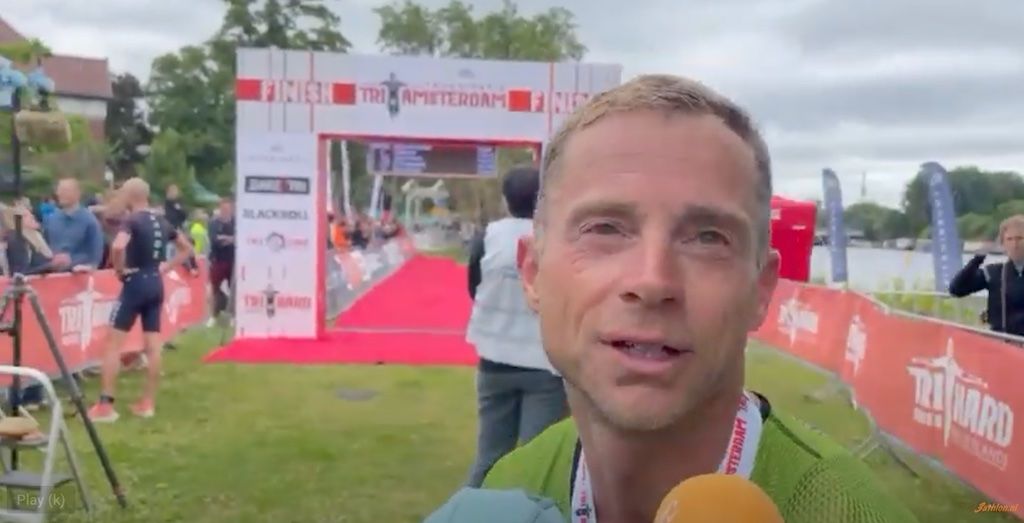 Jo Zwaenepoel 3de in Amsterdamse halve triatlon “Nog werk aan mijn wedstrijd-stress…”