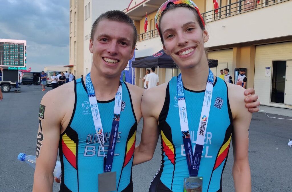 Juniores zorgen voor twee extra zilveren medailles op WK duatlon in Transsylvanië