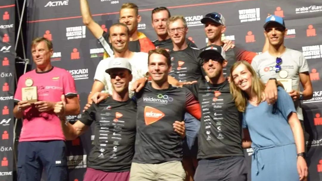 3MD Dendermonde wint clubcompetitie Ironman Vitoria, Toon Veldeman derde age grouper