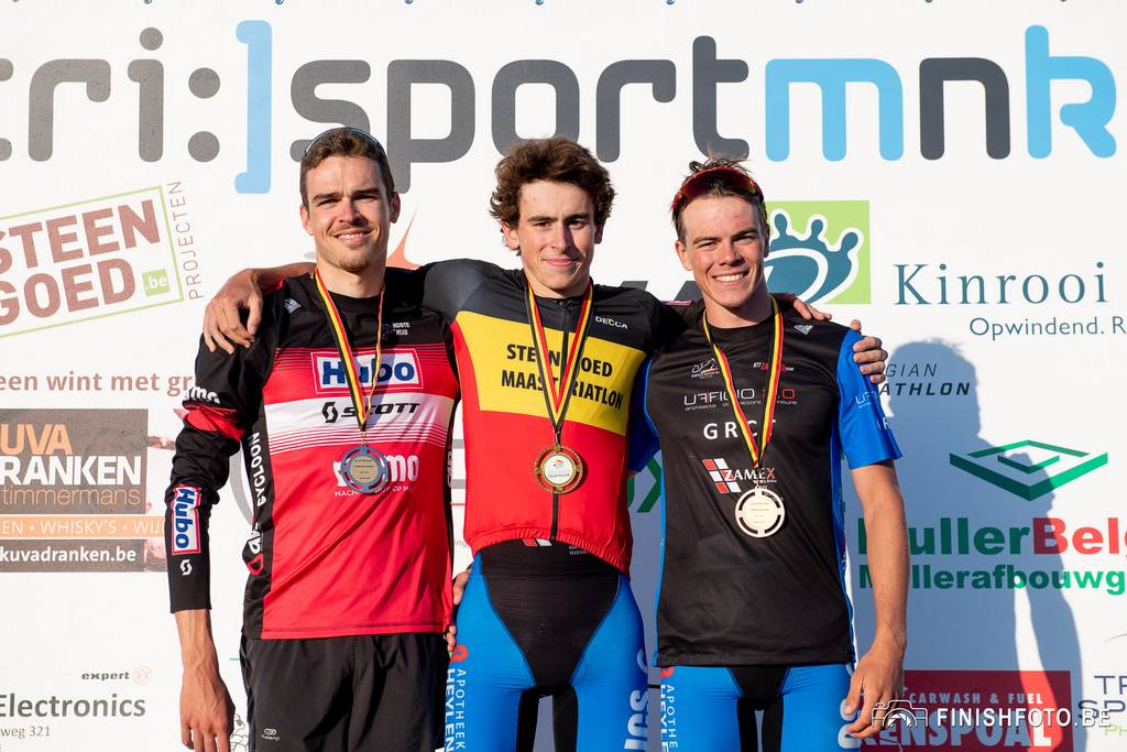 Thomas Guilmot Belgisch kampioen MU23 in Kinrooi (foto: Finishfoto.be/Jim De Sitter)