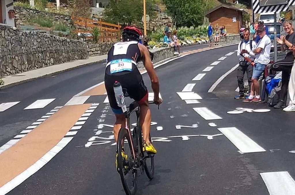 Emmanuel Lejeune 6de in korte afstand triatlon Alpe d’Huez, ook Koen Veramme weer sterk