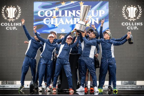 Team Europe mag opnieuw de Collins Cup in de hoogte steken in Samorin (foto: PTO)