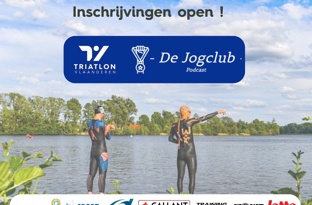 Triatlon Vlaanderen sluit open water seizoen af met Jogclub Live podcast en Hall Of Fame in Willebroek