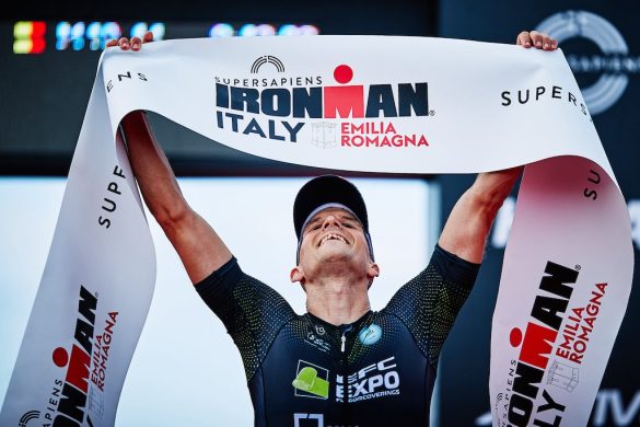 In 2021 won Gijs Van Ranst de Ironman Emilia-Romagna (foto: FFTRI RR)