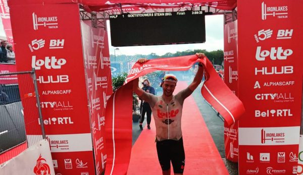 Stenn Goetstouwers Belgisch kampioen halve triatlon (foto: 3athlon.be)