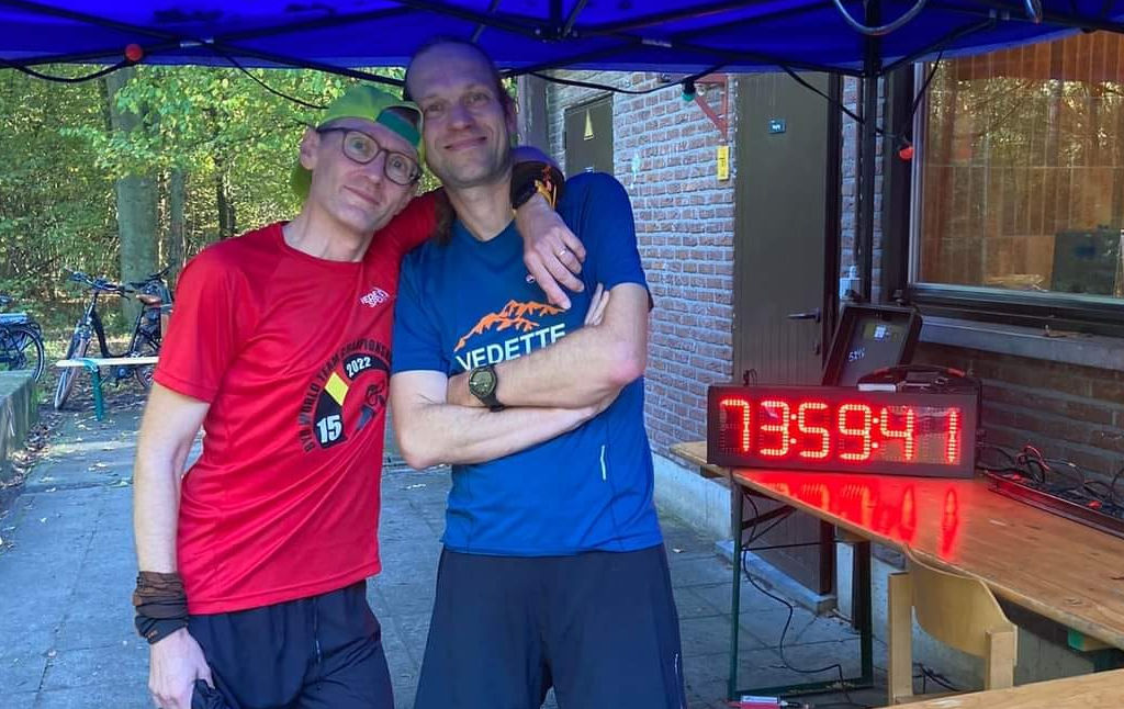 Merijn Geerts en Ivo Steyaert verpulveren Backyard Ultra wereldrecord