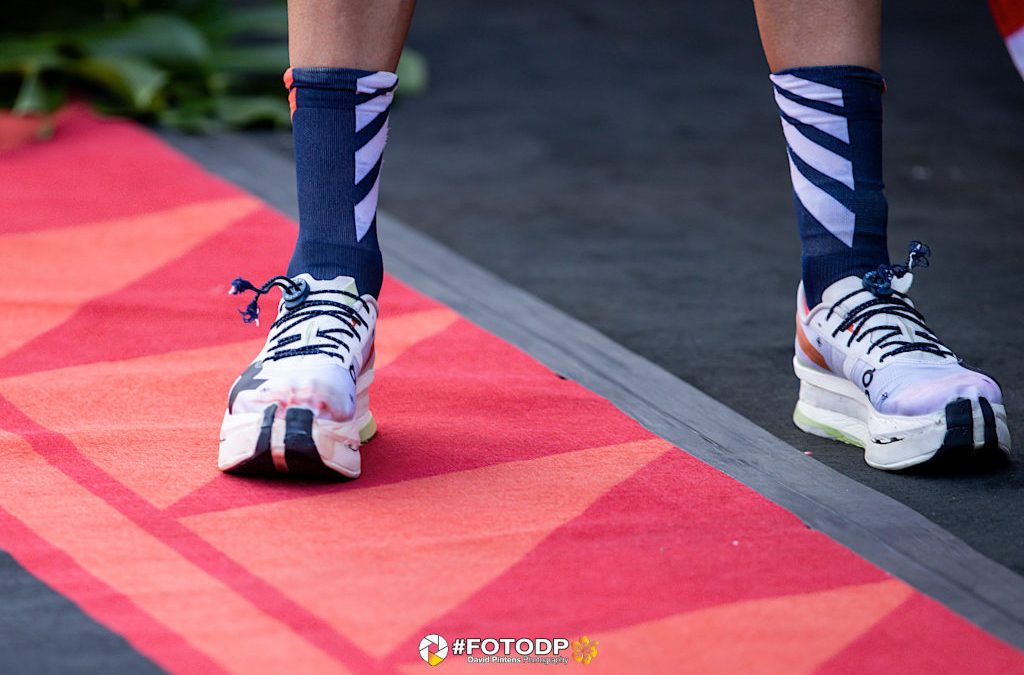 Gustav Iden mocht op dikke schoenzolen lopen in Ironman Hawaii, geen bezwaar bij World Triathlon