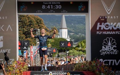Tom De Bruyn pakt wereldtitel Ironman bij de M35 in Hawaii (foto: 3athlon.be/David Pintens)
