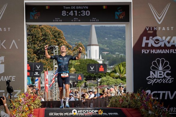 Tom De Bruyn pakt wereldtitel Ironman bij de M35 in Hawaii (foto: 3athlon.be/David Pintens)