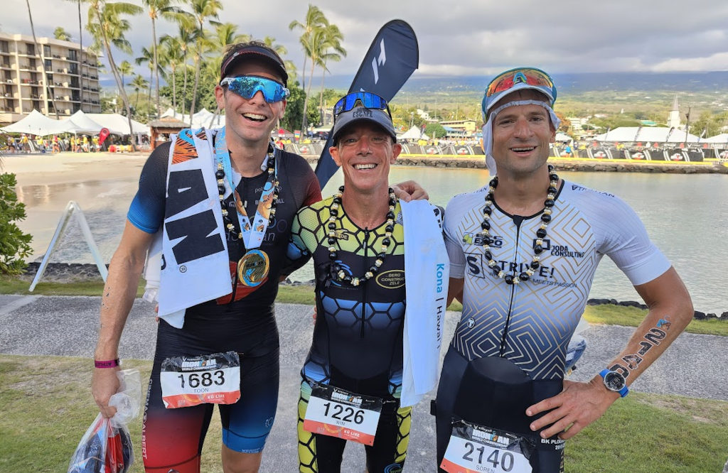 Wim Van de Wielle 5de in Ironman California twee weken na WK Hawaii