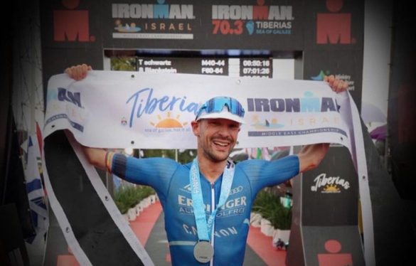 Patrick Lange wint de Ironman Israel (foto: Ironman RR)