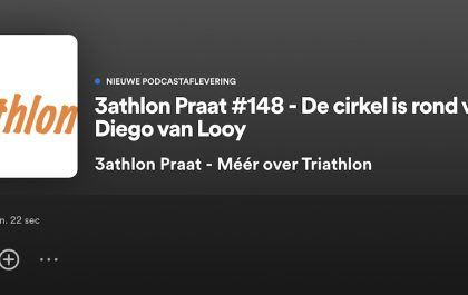 Visual van de 3athlon Praat Podcast over triatlon en meer
