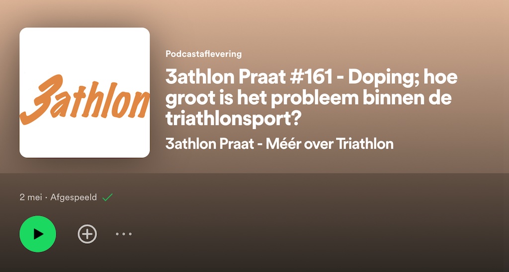 Over doping en alle reacties, over kwetsbare fietsers en over topduatlons op het WK – 3athlon Praat Podcast 161