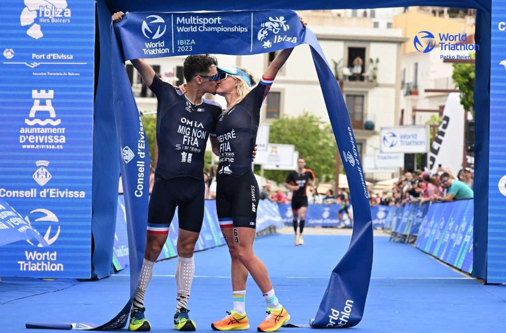 Dubbel Frans goud op WK long distance triatlon in Ibiza, Kenneth Vandendriessche loopt naar 8ste plaats