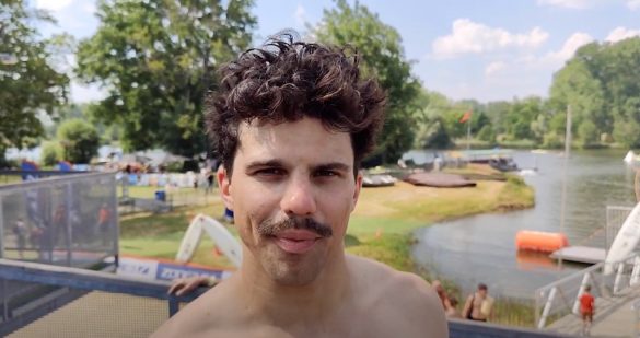 Average Rob na de Challenge Swim in Geraardsbergen (foto: 3athlon.be)