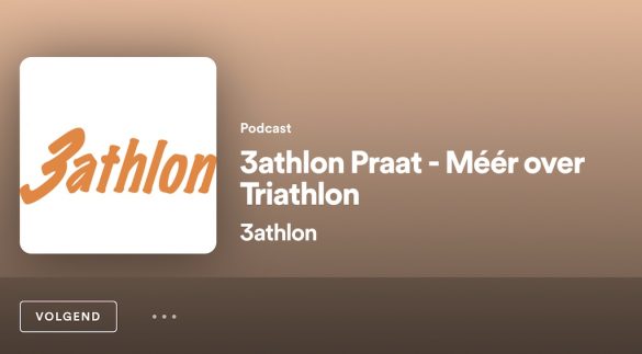Visual van 3athlon Praat Podcast