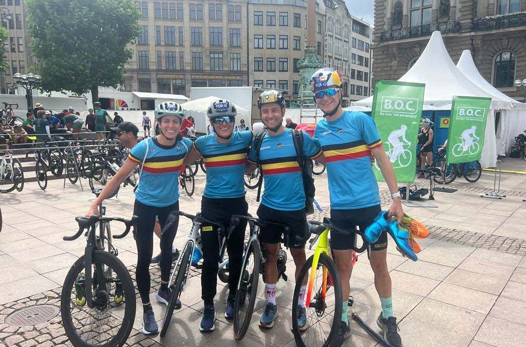 Belgian Hammers in top opstelling aan start van WK Mixed Team Relay triatlon in Hamburg – live op TV te volgen
