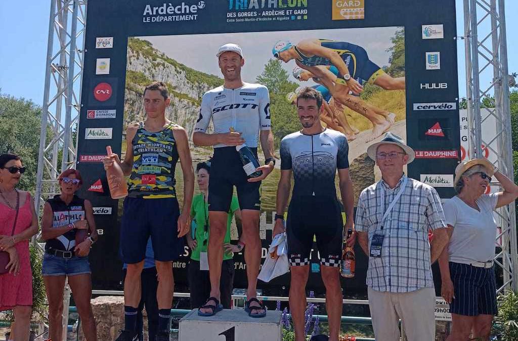 Belgen pakken winst in halve triatlon en duatlon bij de Triathlon des Gorges-Ardeche et Gard