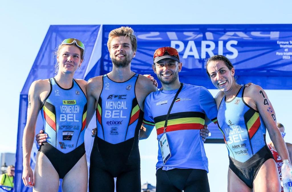 Negen landen gekwalificeerd voor Mixed Team Relay triatlon op OIympische Spelen in Parijs