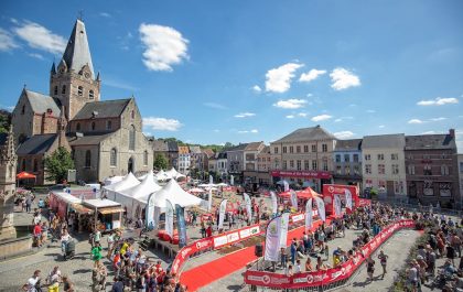 Het finish stadion van de Challenge Geraardsbergen in 2023 (foto: Challenge Geraardsbergen RR)
