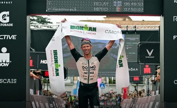 Pieter Heemeryck wint de Ironman Cascais (foto: Ironman)