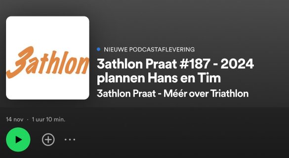 3athlon Praat Podcast 187 visual