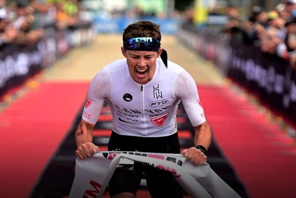 Hayden Wilde wint de 70.3 Ironman Melbourne (foto: Ironman RR)