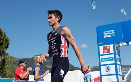 Alex Yee wint de semi final van de Europe Triathlon Cup in Kitzbuhel (foto: Europe Triathlon)