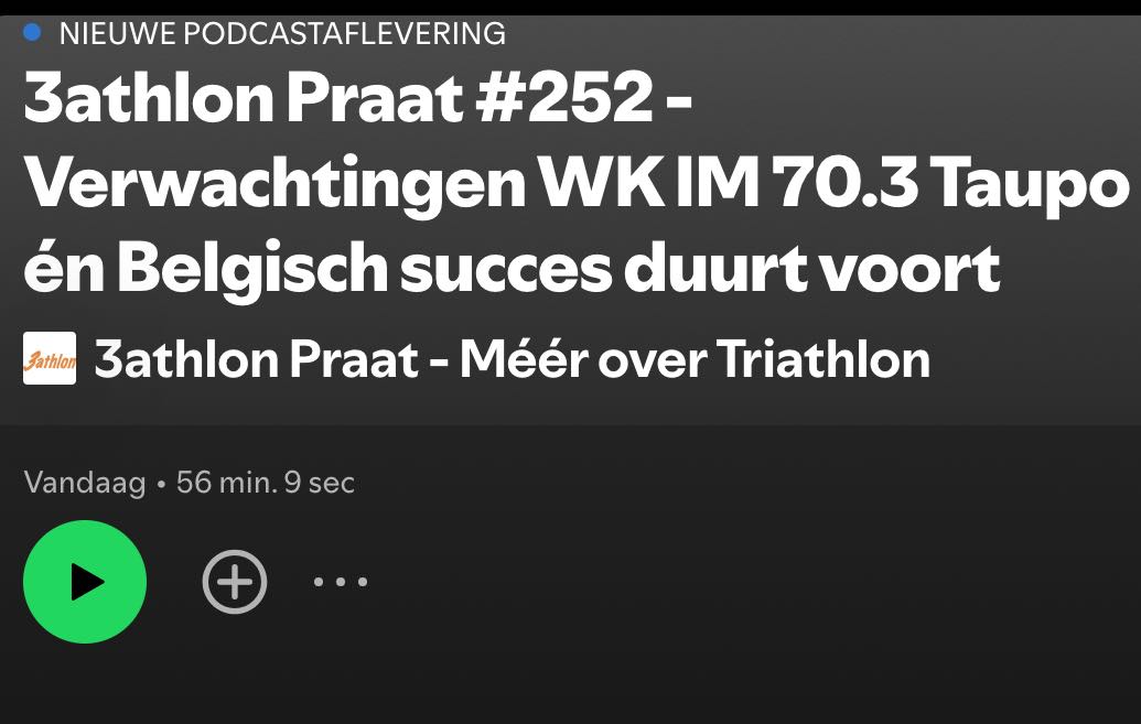 Vooruitblik op Taupo, alweer Belgisch succes, enquete van Ironman en gelekte agenda T100 – 3athlon Praat 252 Podcast