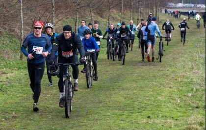 Veel volk op de BIN Run&Bike in Vilvoorde (foto:BIN/Didier Vandenbosch)