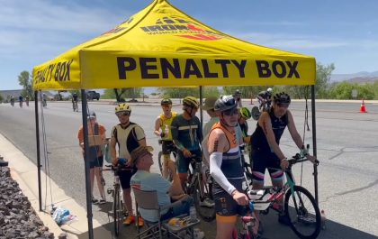 De Ironman Penalty Box (foto: screenshot 3athlon.be)