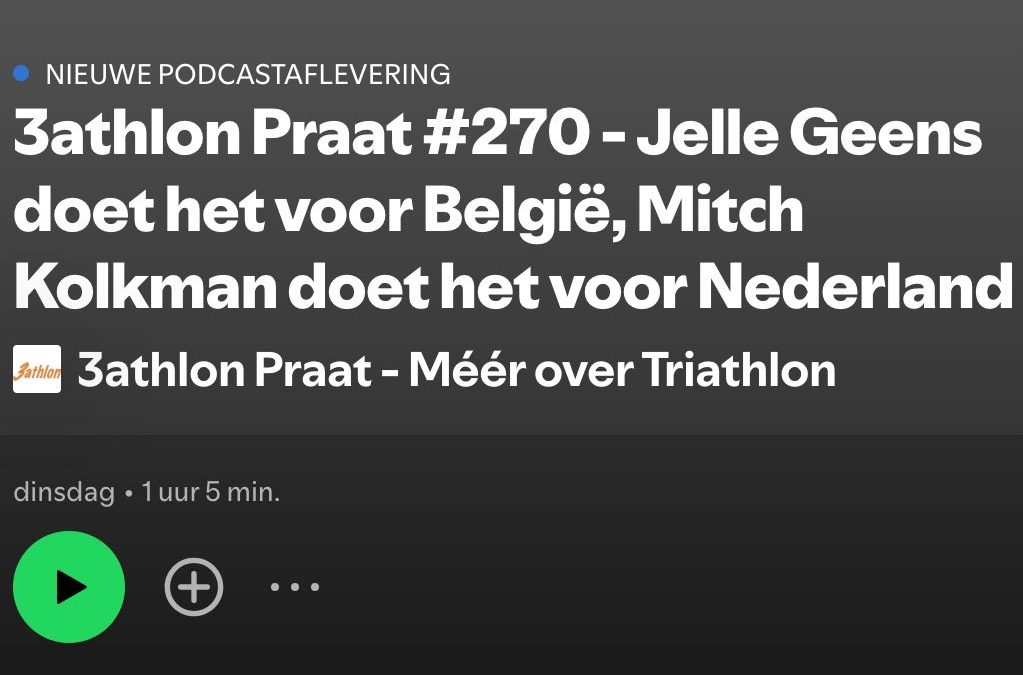 Jelle wint maar niemand zag het, spektakel in Lievin, dollars voor PTO maar ook voor pro-licenties – 3athlon Praat 270 Podcast