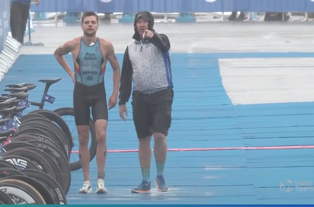 Matt Hauser wint WTCS Yokohama triatlon, Arnaud Mengal moet opgeven