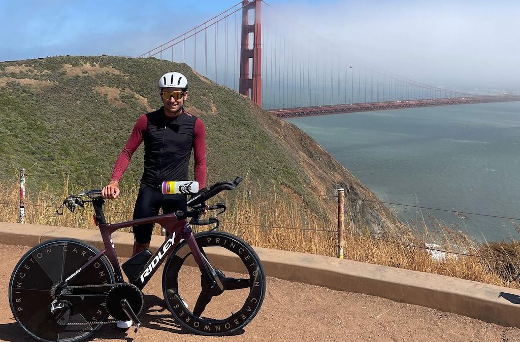 Jelle Geens “Zalig fietsparcours in T100 San Francisco voor iemand als ik”