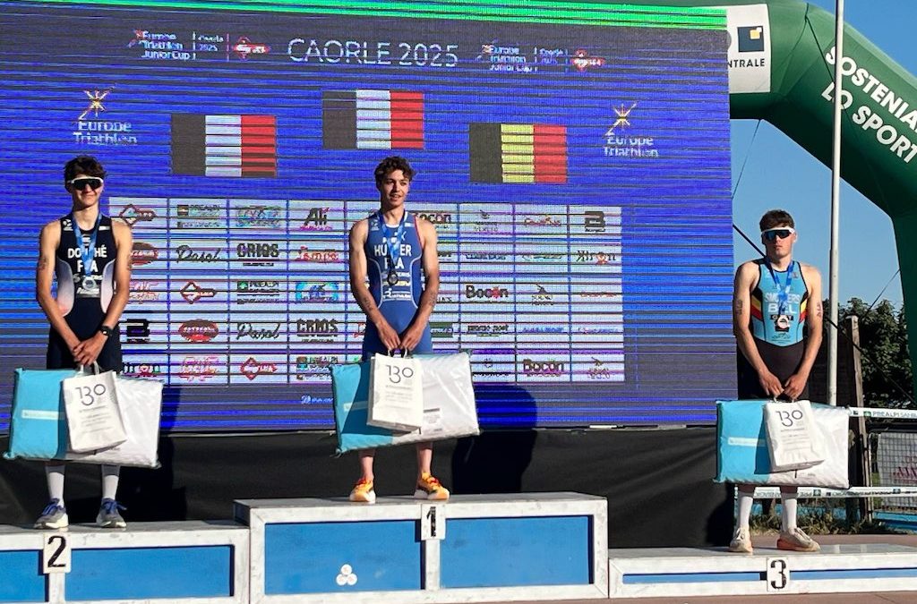 Jens Smolders op podium, ook andere Belgen sterk in finale Europe Triathlon Junior Cup Caorle