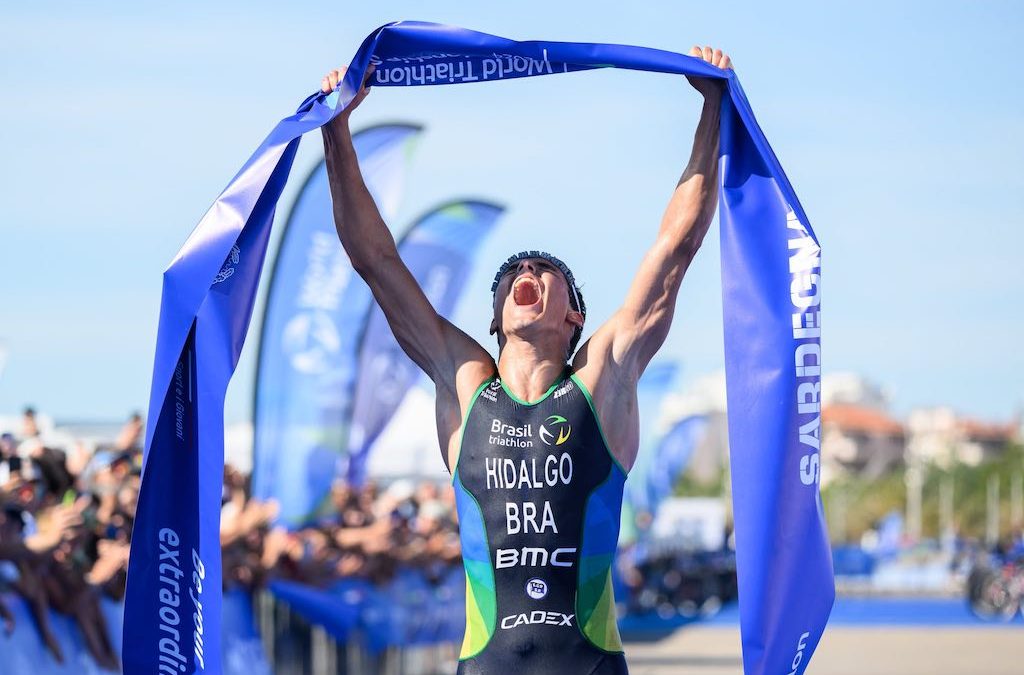 Verrassende Braziliaanse zege in WTCS Alghero triatlon, Arnaud Mengal 24ste