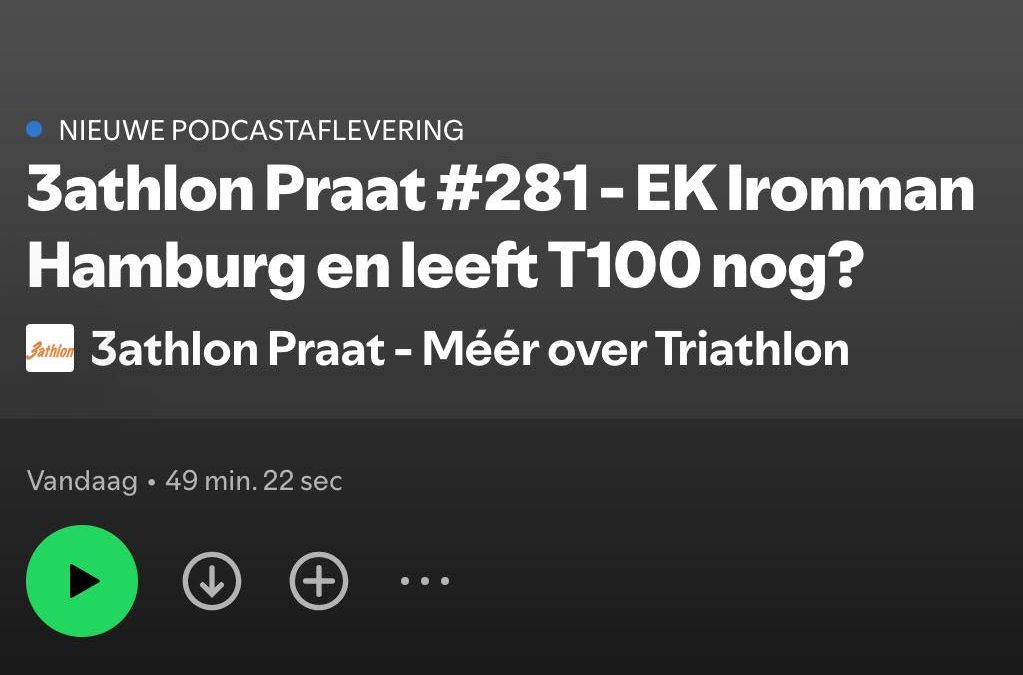 Is tweede worden nog genoeg? Waarschuwingen in Ironman Hamburg en WTCS topniveau – 3athlon Praat 281 Podcast