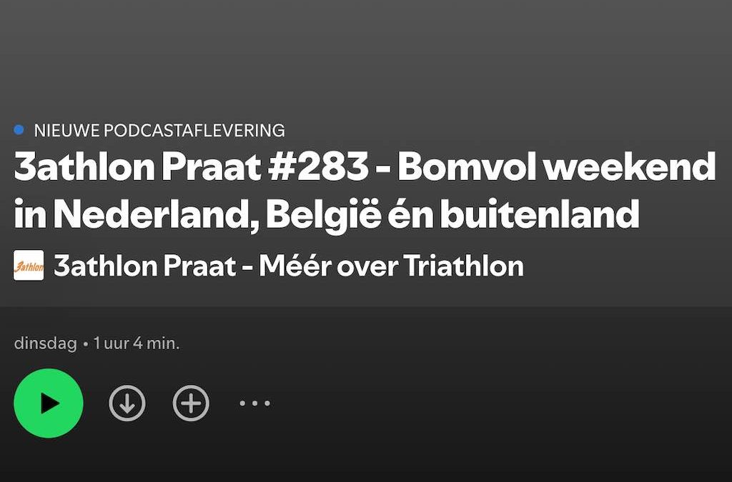 Belgische weelde in T100, sfeervolle stadstriatlons en lopen mét horloge? – 3athlon Praat 283 Podcast