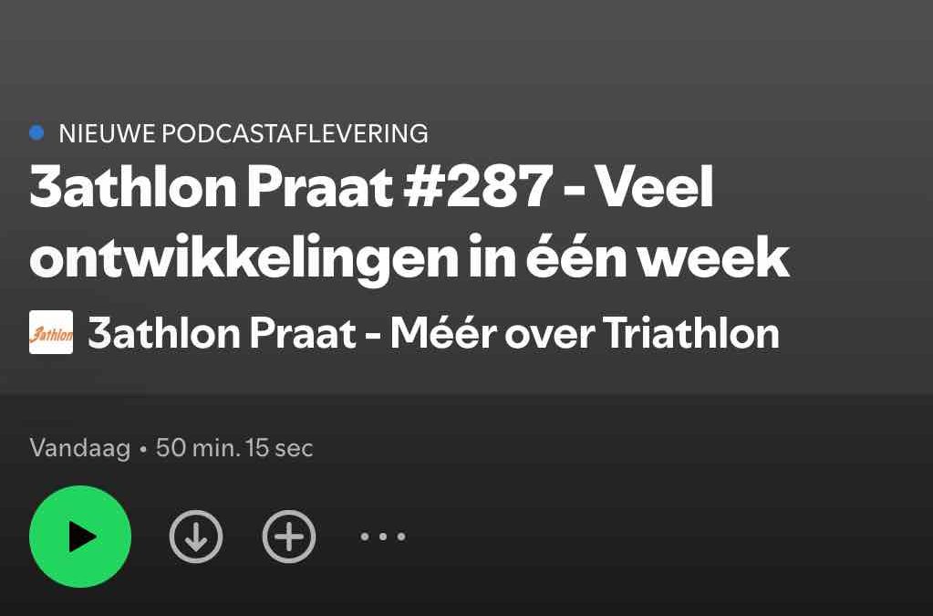 Jolien gaat voluit, zorgen om team relay, Derron kan alles en kruis over Kona voor Haug? – 3athlon Praat 287 Podcast