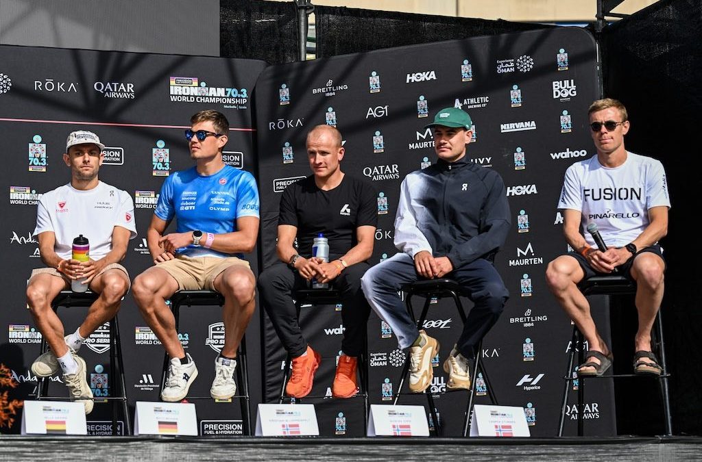 Dit zijn de 59 pro-triatleten op de startlijst van het WK 70.3 Ironman, met 3 Belgen erbij