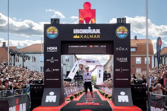 Katrine Graesboll Christensen won de Ironman Kalmar in 2025 (foto: Getty Images for Ironman/Michael Campanella)