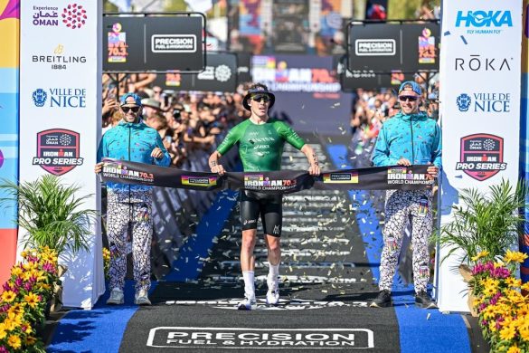 Hayden Wilde wereldkampioen 70.3 Ironman in Nice (foto: 3athlon.be/David Pintens)