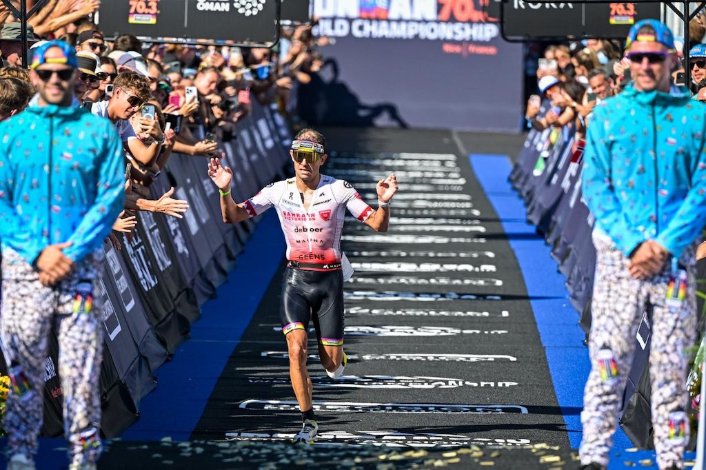 Jelle Geens pakt brons op WK 70.3 Ironman in Nice (foto: 3athlon.be/David Pintens)