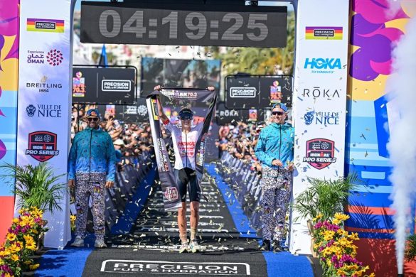 Taylor Knibb voor 4de keer wereldkampioene 70.3 in Nice (foto: 3athlon.be/David Pintens)