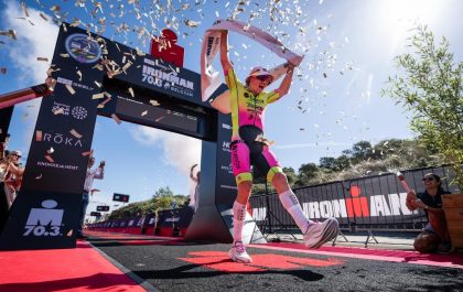 Tom Defoort wint 70.3 Ironman triatlon Knokke-Heist (foto: 3athlon.be/David Pintens)
