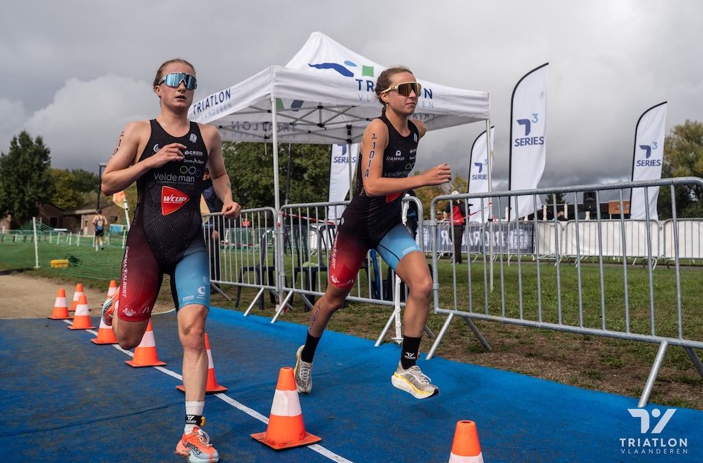 Finales T3 Series beslecht in spectaculaire Supersprint Double Relay triatlons in Willebroek