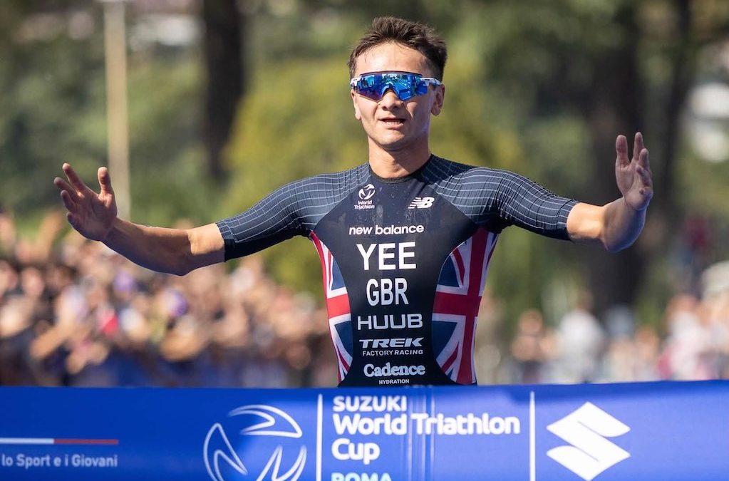 Alex Yee wint weer eens, Arnaud Mengal mist top-10 plaats door penalty in World Cup triatlon Rome