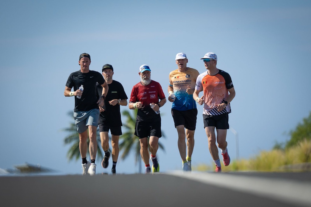 Belgian Run in Energ Lab bij de Ironman Hawaii (foto: 3athlon.be/Jim De Sitter)
